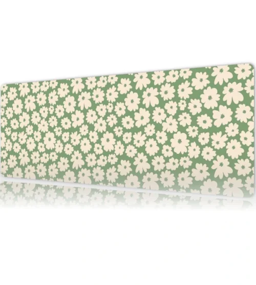 Mint Blossom Gaming oyuncu Mousepad Kaydırmaz Kauçuk Dikişli Kenar 70x30 cm Mousepad