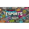 Glitch Mode Gaming oyuncu Mousepad Kaydırmaz Kauçuk Dikişli Kenar 70x30 cm Mousepad