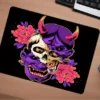 etsy03kare5 Duality in Bloom Gaming oyuncu Mouse pad Kaydırmaz Kauçuk Dikişli Kenar 480X400X4 Mm