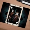 Hearts Divided Gaming oyuncu Mouse pad Kaydırmaz Kauçuk Dikişli Kenar 480X400X4 Mm