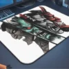 Hellbound Faces Gaming oyuncu Mouse pad Kaydırmaz Kauçuk Dikişli Kenar 480X400X4 Mm