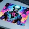 Hellnova Gaming oyuncu Mouse pad Kaydırmaz Kauçuk Dikişli Kenar 480X400X4 Mm