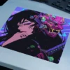 Candy Demon Gaming oyuncu Mouse pad Kaydırmaz Kauçuk Dikişli Kenar 40X30 cm