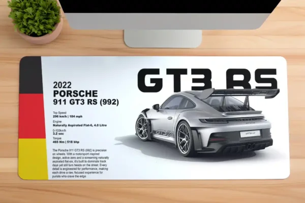 Araba Modelleri Gaming oyuncu Mousepad Kaydırmaz Kauçuk Dikişli Kenar 80x30 cm Mousepad