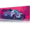 Araba Modelleri Gaming oyuncu Mousepad Kaydırmaz Kauçuk Dikişli Kenar 70x30 cm Mousepad