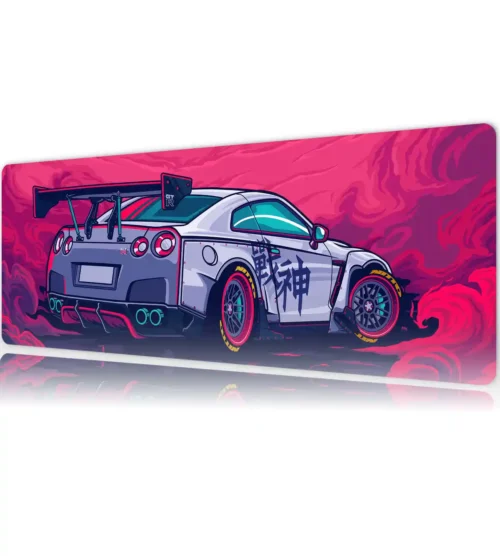 etsy107dikdortgen5 Araba Modelleri Gaming oyuncu Mousepad Kaydırmaz Kauçuk Dikişli Kenar 90×40 cm Mousepad