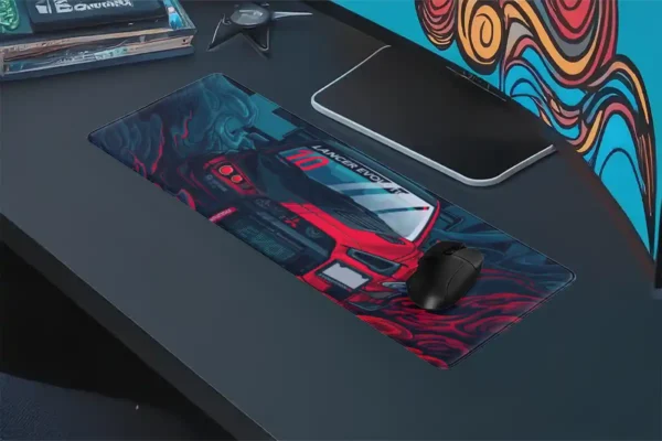 etsy108dikdortgen4 Araba Modelleri Gaming oyuncu Mousepad Kaydırmaz Kauçuk Dikişli Kenar 80x30 cm Mousepad