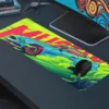 Araba Modelleri Gaming oyuncu Mousepad Kaydırmaz Kauçuk Dikişli Kenar 70x30 cm Mousepad
