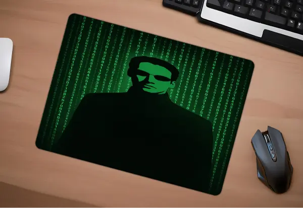 NEO Gaming oyuncu Mouse pad Kaydırmaz Kauçuk Dikişli Kenar 480X400X4 Mm