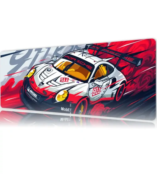 etsy110dikdortgen5 Araba Modelleri Gaming oyuncu Mousepad Kaydırmaz Kauçuk Dikişli Kenar 90×40 cm Mousepad