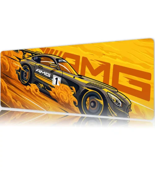 etsy112dikdortgen5 Araba Modelleri Gaming oyuncu Mousepad Kaydırmaz Kauçuk Dikişli Kenar 90×40 cm Mousepad