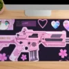 Kawaii Kill Gaming oyuncu Mousepad Kaydırmaz Kauçuk Dikişli Kenar 80x30 cm Mousepad