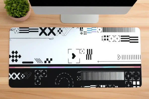 System Error Gaming oyuncu Mousepad Kaydırmaz Kauçuk Dikişli Kenar 80x30 cm Mousepad