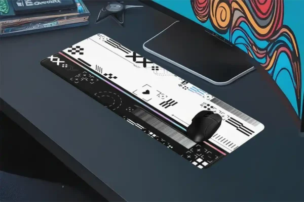 System Error Gaming oyuncu Mousepad Kaydırmaz Kauçuk Dikişli Kenar 80x30 cm Mousepad