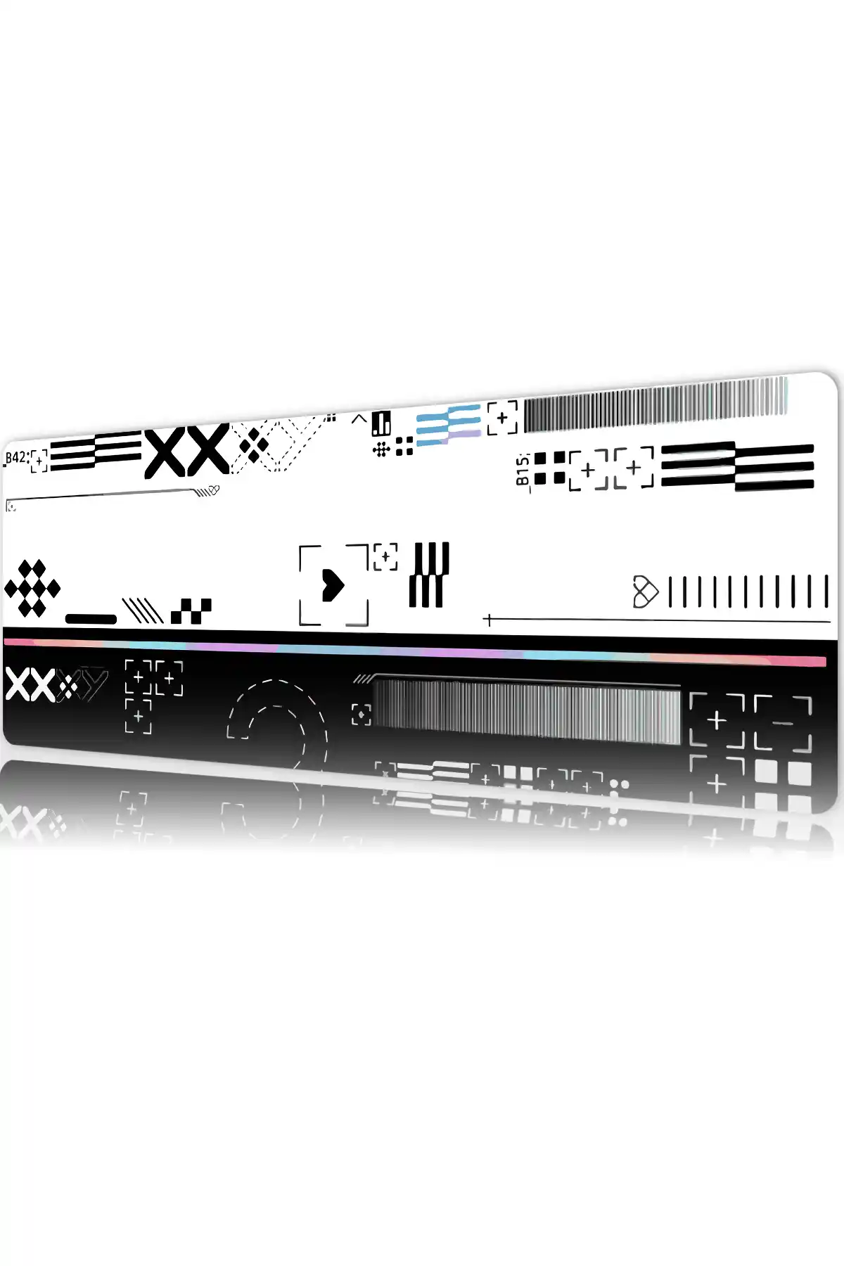 System Error Gaming oyuncu Mousepad Kaydırmaz Kauçuk Dikişli Kenar 80x30 cm Mousepad