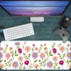 Spring Melody Gaming oyuncu Mousepad Kaydırmaz Kauçuk Dikişli Kenar 80x30 cm Mousepad