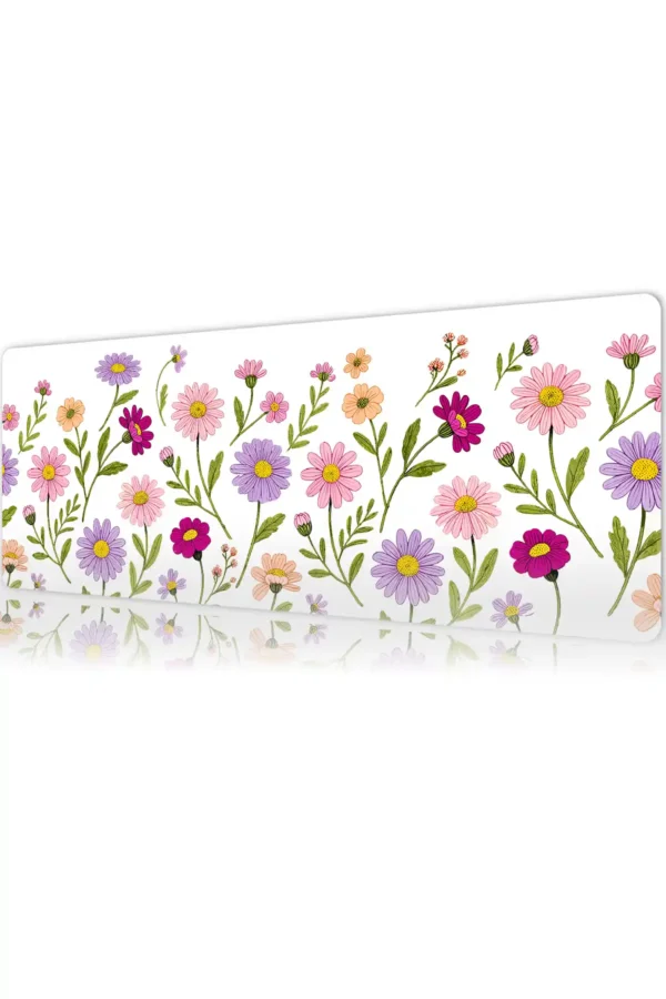 Spring Melody Gaming oyuncu Mousepad Kaydırmaz Kauçuk Dikişli Kenar 80x30 cm Mousepad