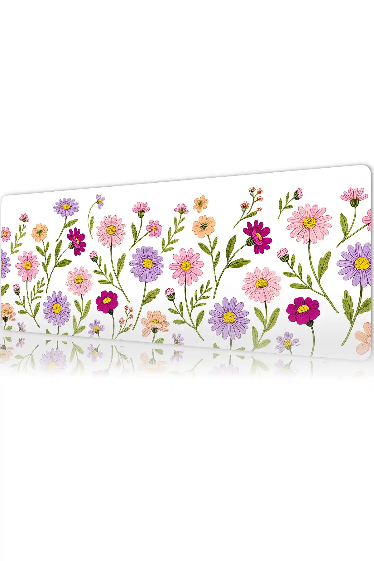 Spring Melody Gaming oyuncu Mousepad Kaydırmaz Kauçuk Dikişli Kenar 80x30 cm Mousepad