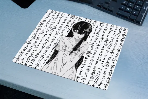 Silent Verse Gaming oyuncu Mouse pad Kaydırmaz Kauçuk Dikişli Kenar 40X30 cm