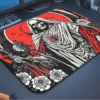 Red Halo of Silence Gaming oyuncu Mouse pad Kaydırmaz Kauçuk Dikişli Kenar 480X400X4 Mm
