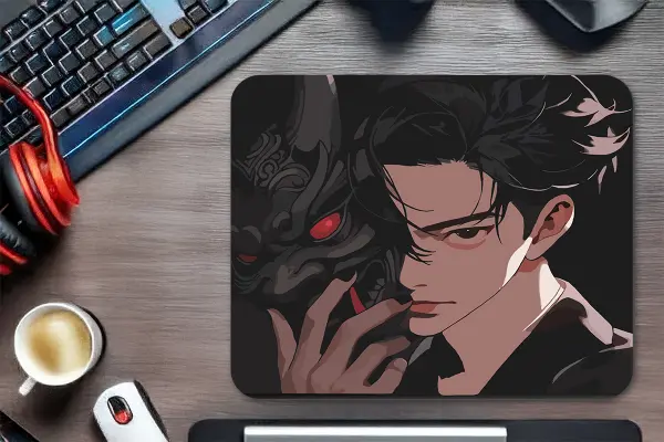 Dark Pact Gaming oyuncu Mouse pad Kaydırmaz Kauçuk Dikişli Kenar 480X400X4 Mm