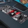 Hands of the Oni Gaming oyuncu Mousepad Kaydırmaz Kauçuk Dikişli Kenar 90×40 cm Mousepad