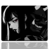 YamiHime Gaming oyuncu Mouse pad Kaydırmaz Kauçuk Dikişli Kenar 40X30 cm