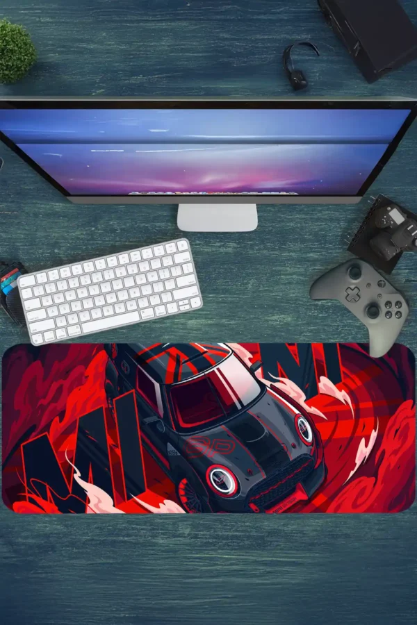 etsy126dikdortgen2 Araba Modelleri Gaming oyuncu Mousepad Kaydırmaz Kauçuk Dikişli Kenar 80x30 cm Mousepad