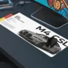 Araba Modelleri Gaming oyuncu Mousepad Kaydırmaz Kauçuk Dikişli Kenar 80x30 cm Mousepad