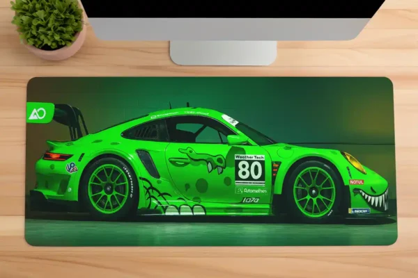 etsy128dikdortgen1 Araba Modelleri Gaming oyuncu Mousepad Kaydırmaz Kauçuk Dikişli Kenar 80x30 cm Mousepad