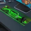 etsy128dikdortgen4 Araba Modelleri Gaming oyuncu Mousepad Kaydırmaz Kauçuk Dikişli Kenar 80x30 cm Mousepad