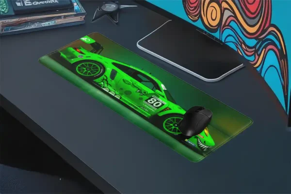 etsy128dikdortgen4 Araba Modelleri Gaming oyuncu Mousepad Kaydırmaz Kauçuk Dikişli Kenar 80x30 cm Mousepad