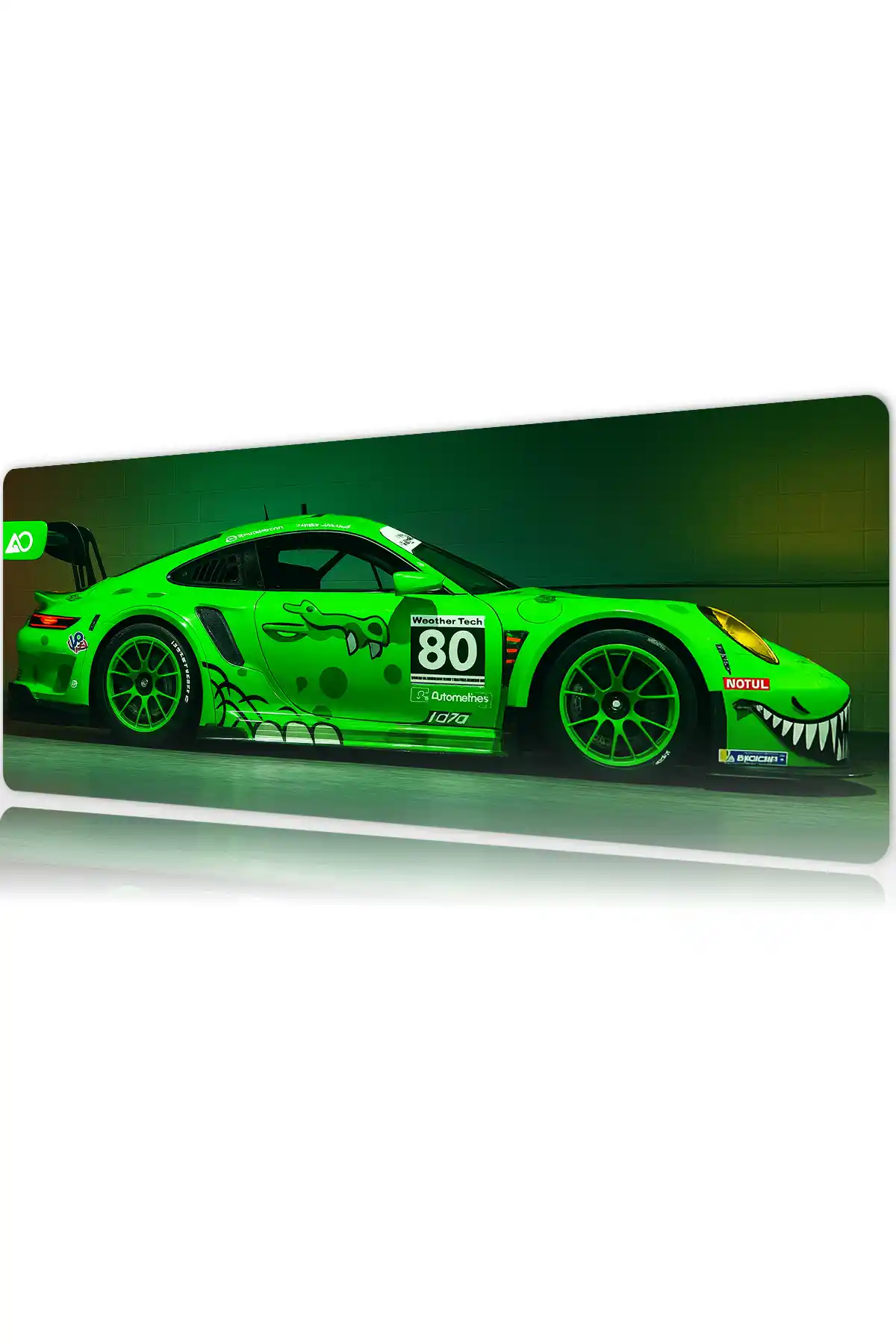 etsy128dikdortgen5 Araba Modelleri Gaming oyuncu Mousepad Kaydırmaz Kauçuk Dikişli Kenar 80x30 cm Mousepad