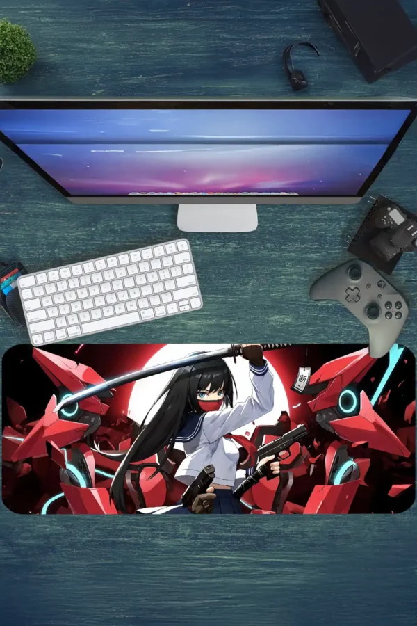 etsy130dikdortgen2 Code Zero Gaming oyuncu Mousepad Kaydırmaz Kauçuk Dikişli Kenar 80x30 cm Mousepad