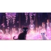 etsy133dikdortgen3 Potion Garden Cats Gaming oyuncu Mousepad Kaydırmaz Kauçuk Dikişli Kenar 90×40 cm Mousepad