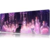 etsy133dikdortgen5 Potion Garden Cats Gaming oyuncu Mousepad Kaydırmaz Kauçuk Dikişli Kenar 90×40 cm Mousepad
