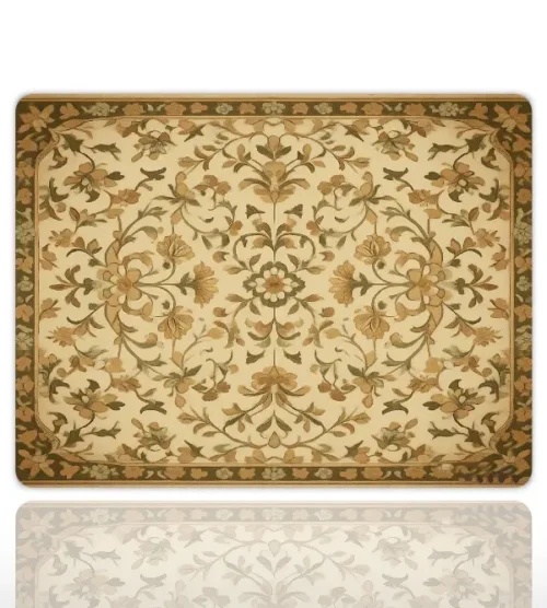 Anatolian Flourish Gaming oyuncu Mouse pad Kaydırmaz Kauçuk Dikişli Kenar 480X400X4 Mm