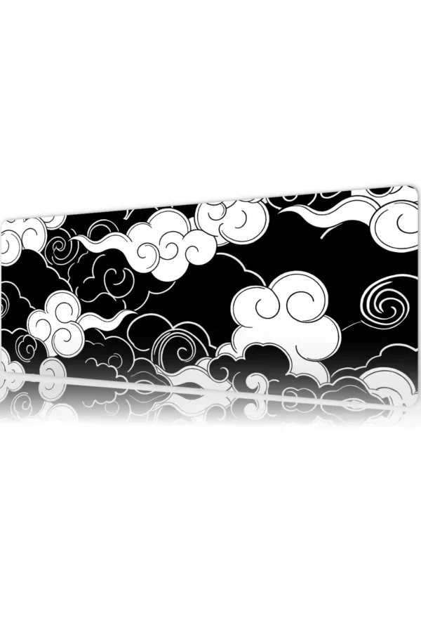 Silent Clouds Gaming oyuncu Mousepad Kaydırmaz Kauçuk Dikişli Kenar 90×40 cm Mousepad