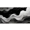 Lunar Waves Gaming oyuncu Mousepad Kaydırmaz Kauçuk Dikişli Kenar 80x30 cm Mousepad