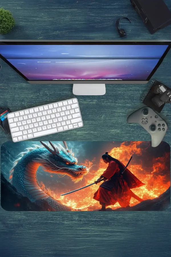 etsy147dikdortgen2 Dragon’s Pact Gaming oyuncu Mousepad Kaydırmaz Kauçuk Dikişli Kenar 80x30 cm Mousepad