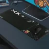 Pixel Void Gaming oyuncu Mousepad Kaydırmaz Kauçuk Dikişli Kenar 80x30 cm Mousepad