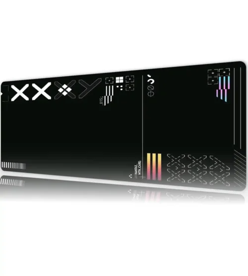 Pixel Void Gaming oyuncu Mousepad Kaydırmaz Kauçuk Dikişli Kenar 80x30 cm Mousepad