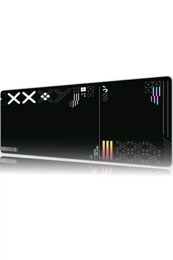 Pixel Void Gaming oyuncu Mousepad Kaydırmaz Kauçuk Dikişli Kenar 80x30 cm Mousepad