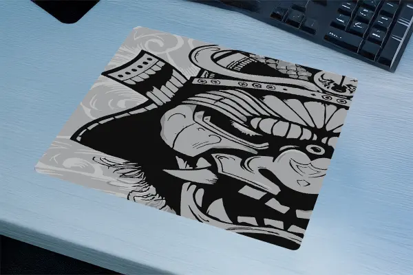 Kurojin Gaming oyuncu Mouse pad Kaydırmaz Kauçuk Dikişli Kenar 40x30 cm