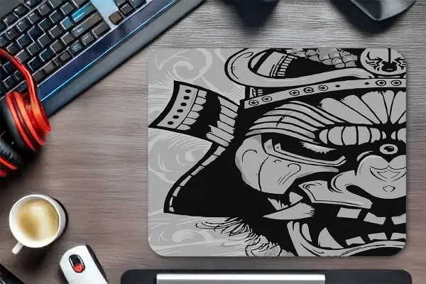 Kurojin Gaming oyuncu Mouse pad Kaydırmaz Kauçuk Dikişli Kenar 40x30 cm