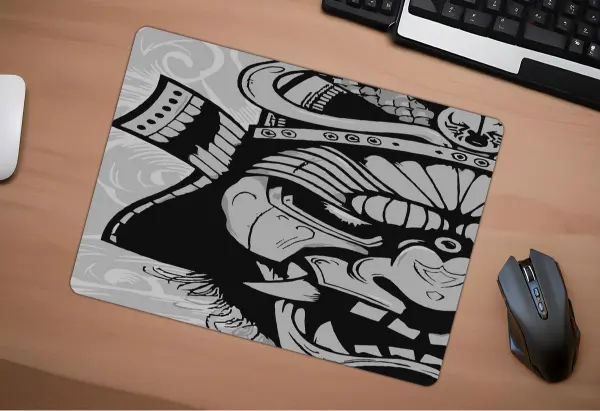 Kurojin Gaming oyuncu Mouse pad Kaydırmaz Kauçuk Dikişli Kenar 40x30 cm