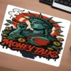 Liberty Hustle Gaming oyuncu Mousepad Kaydırmaz Kauçuk Dikişli Kenar 48x40 cm Mousepad