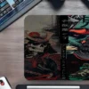Oni no Noroi Gaming oyuncu Mouse pad Kaydırmaz Kauçuk Dikişli Kenar 40x30 cm