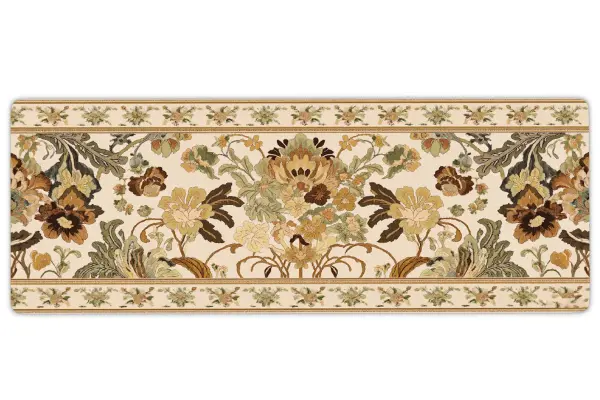 Halı Desenleri Golden Heritage Gaming oyuncu Mousepad Kaydırmaz Kauçuk Dikişli Kenar 80x30 cm Mousepad