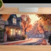 Autumn Whispers  Gaming oyuncu Mousepad Kaydırmaz Kauçuk Dikişli Kenar 80x30 cm Mousepad